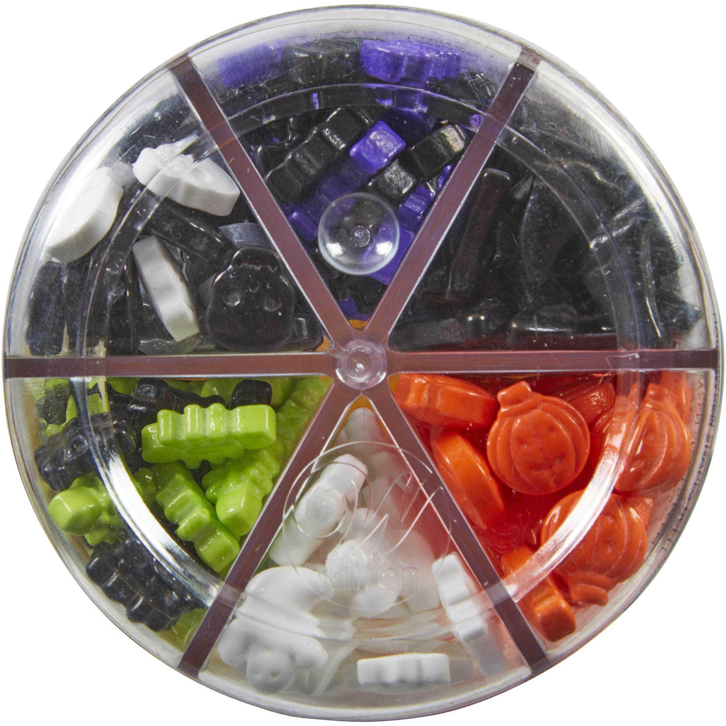 Food Items Sprinkle Mix, Halloween Shapes, 6 Cell