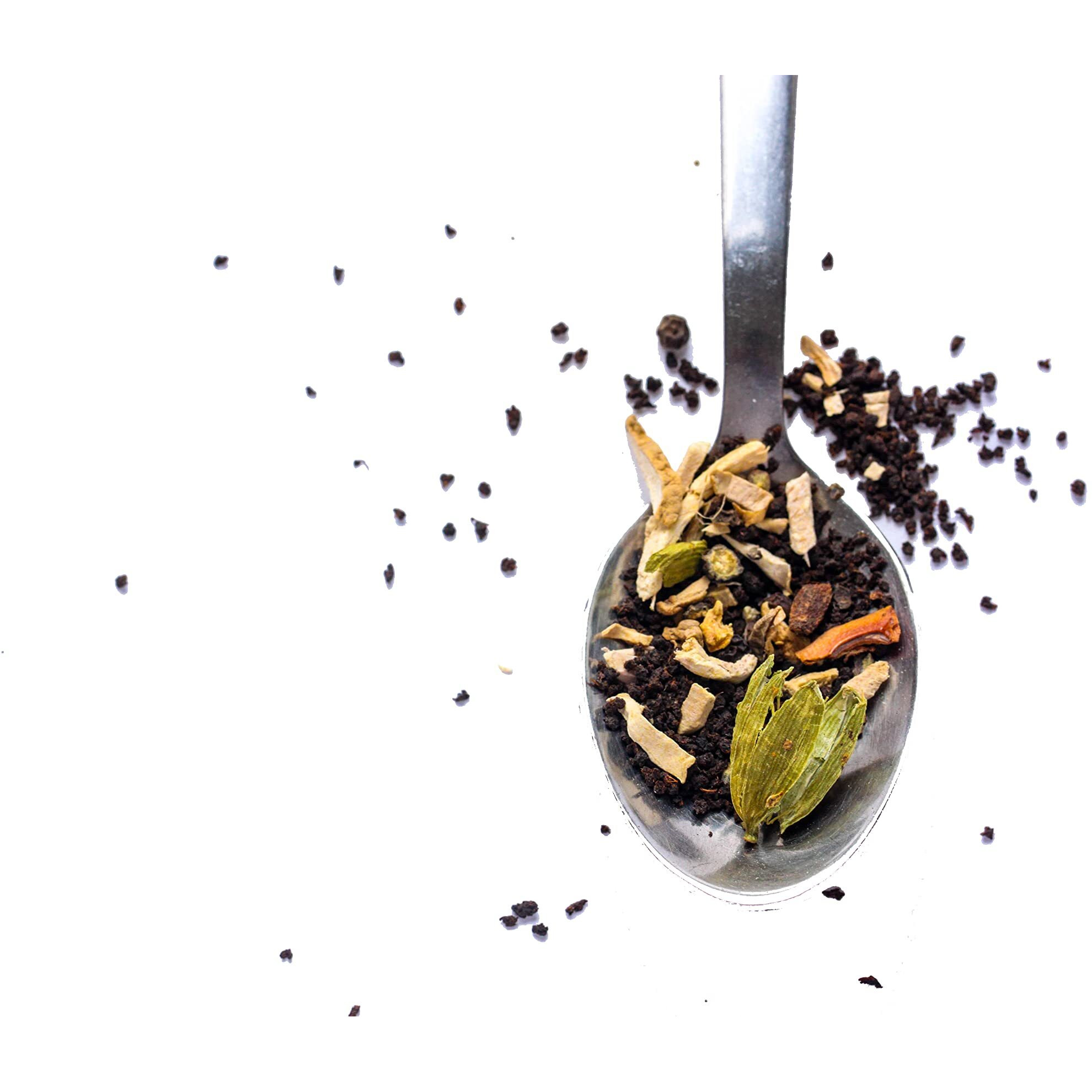 Organic Masala Chai Tea By Mana Organics - Made With Whole Spices Cinnamon, Cardamom, Cloves, Pepper, Staranise & Ginger Blended With Black Tea