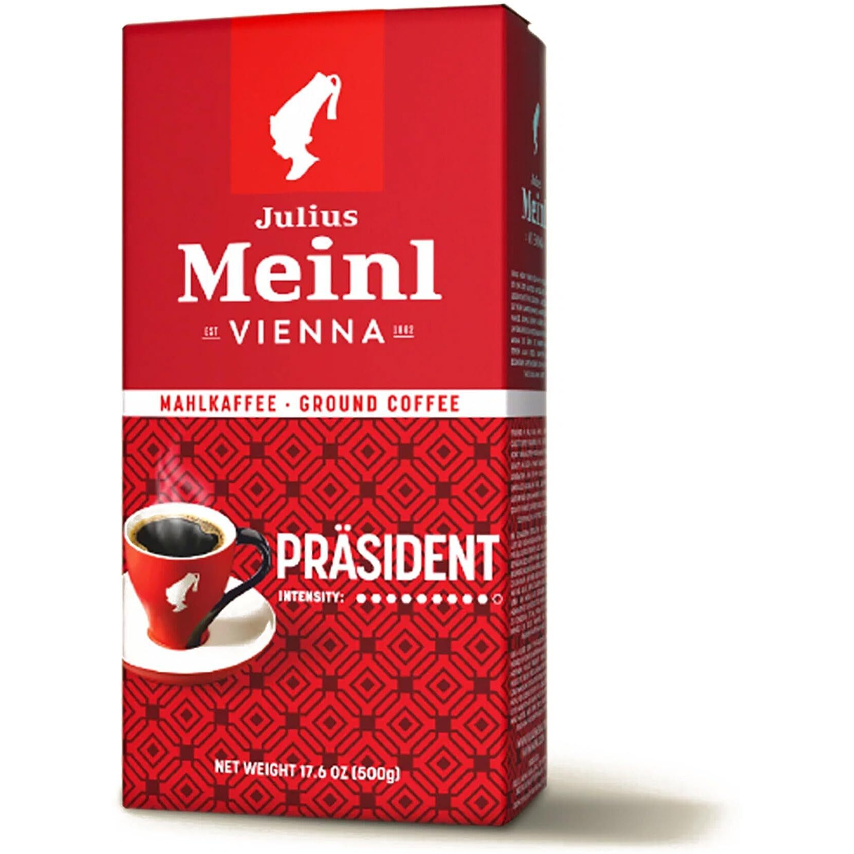 Julius Meinl President Medium Roast Ground Coffee 500Gr/17.6 Oz