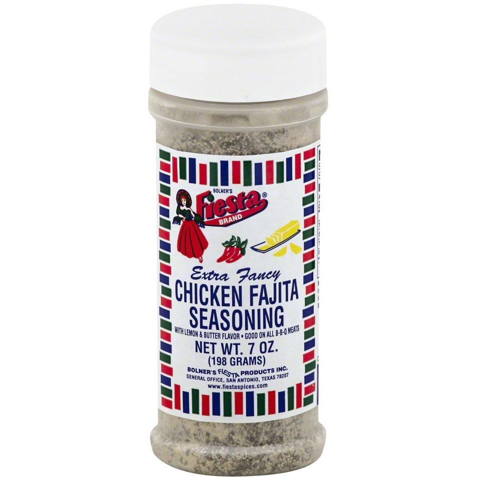 Bolner's Fiesta Chicken Fajita Seasoning, 7 Ounces (Pack Of 1)