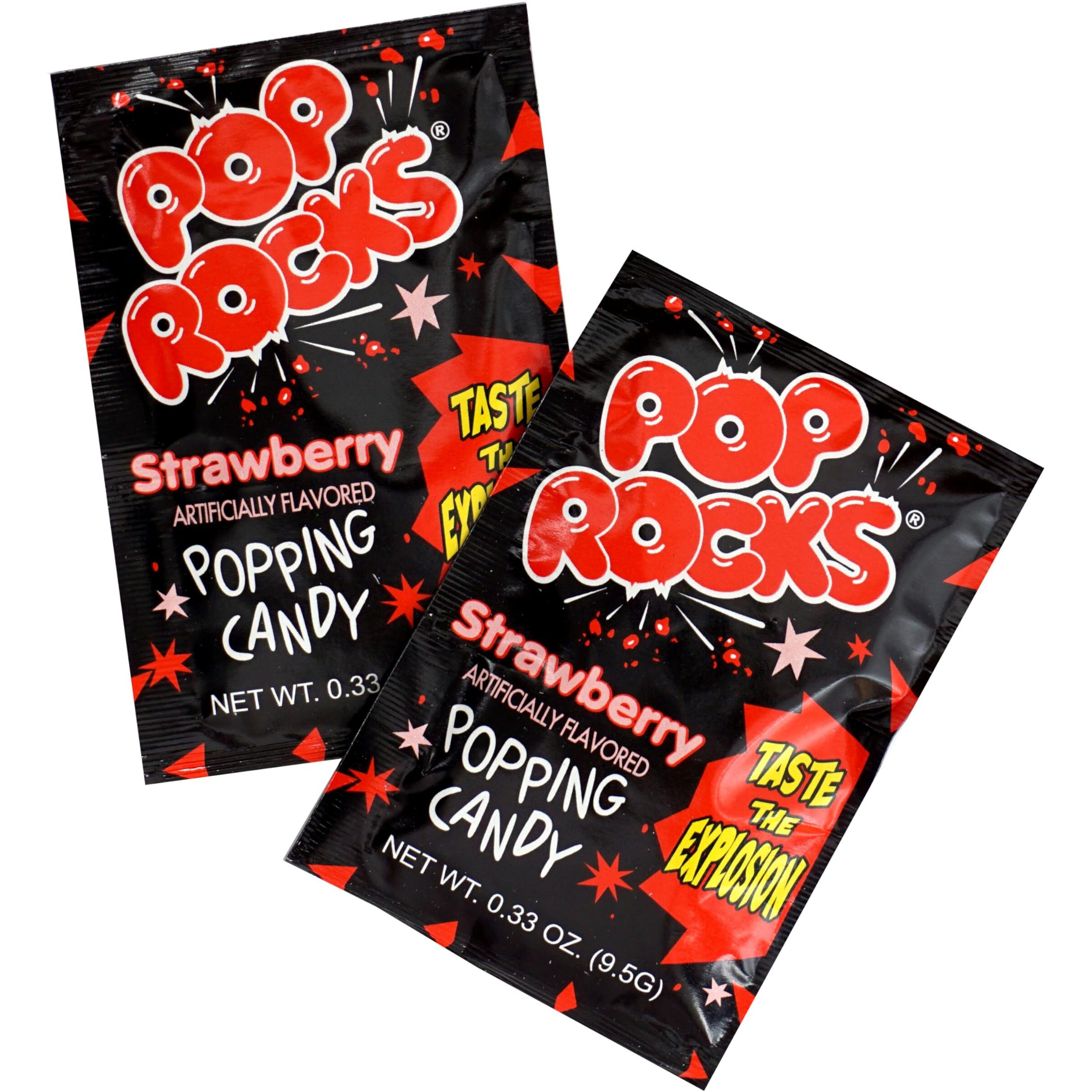 Pop Rocks Strawberry, 24 Pack, Popping Candy, Fun Candy