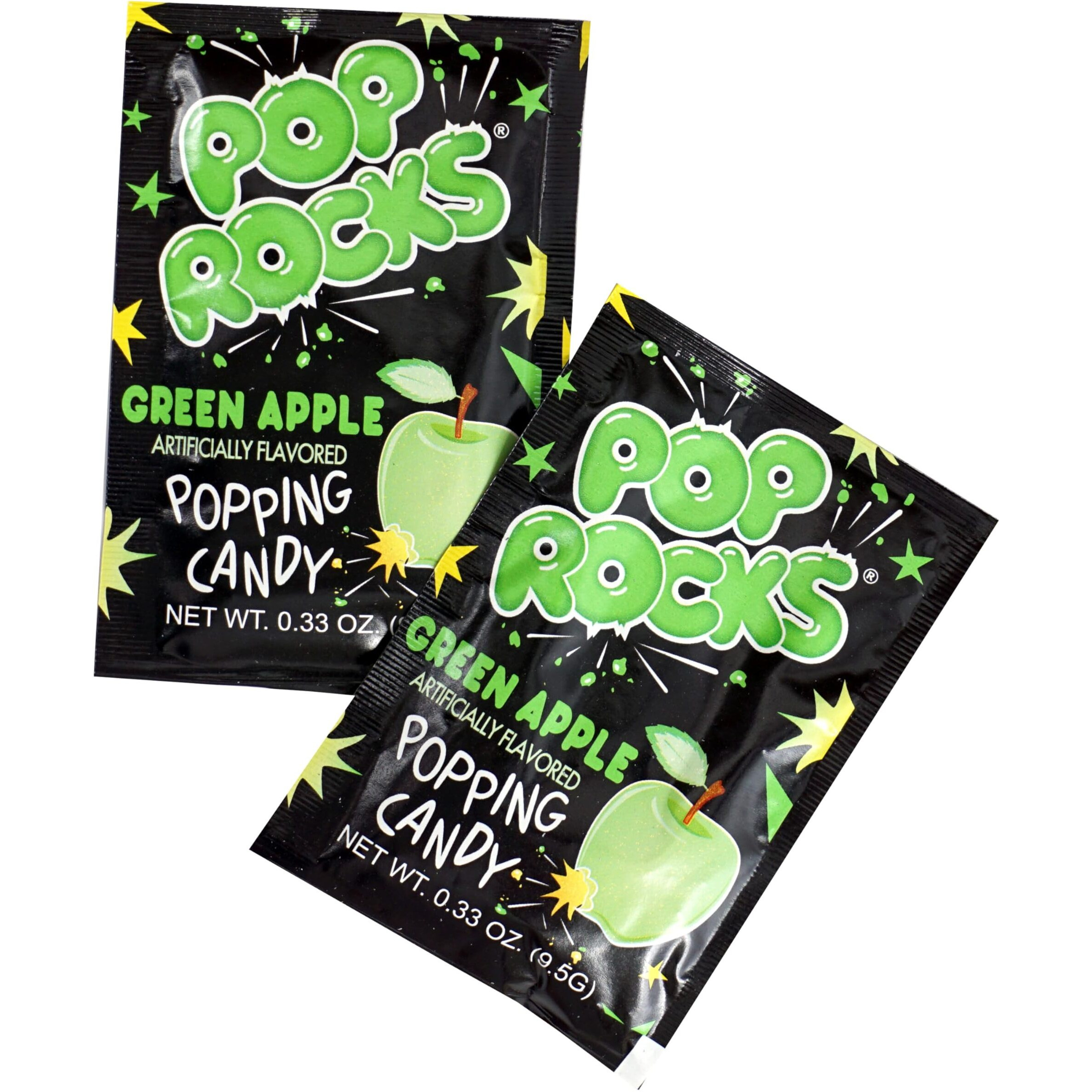 Pop Rocks Green Apple, 24 Pack, Popping Candy