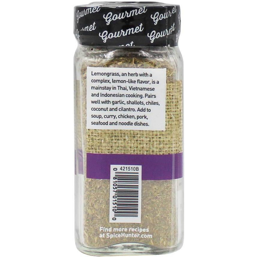 The Spice Hunter Lemon Grass, Leaves, 0.45-Ounce Jar