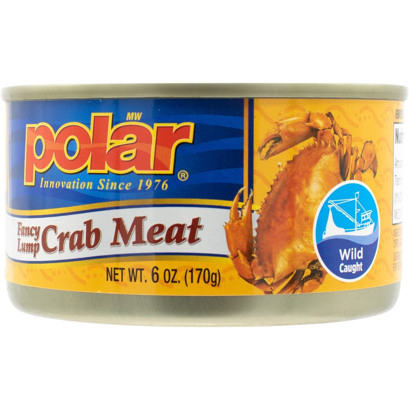 Mw Polar Fancy Lump Crab Meat 6Oz (Pack Of 12)