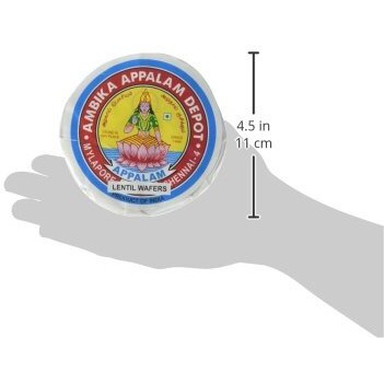 Ambika, Appalam Papad (Cracker), 225 Grams(Gm)