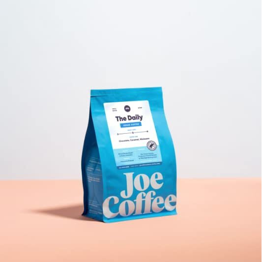 Joe Coffee Company (Nyc Roaster), The Daily Ground Coffee, 12 Oz Bag, Rfa Certified, Kosher, Climate Friendly, Specialty Coffee
