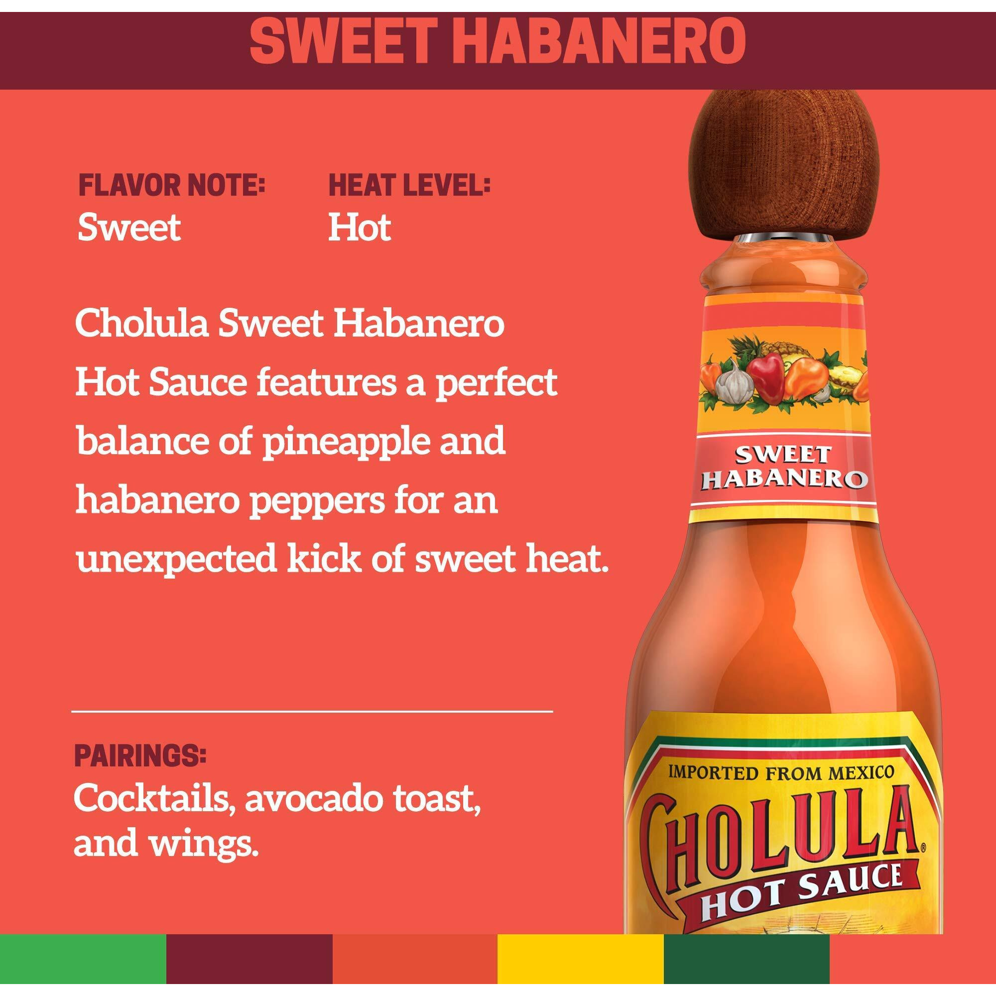 Cholula Sweet Habanero Hot Sauce, 150 Ml