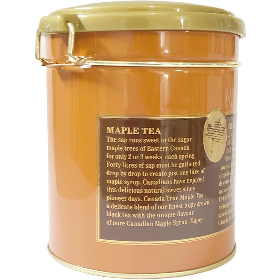 Canada True Premium Ceylon Black Tea -30 Tea Bags 60G Can Package (Maple Tea)