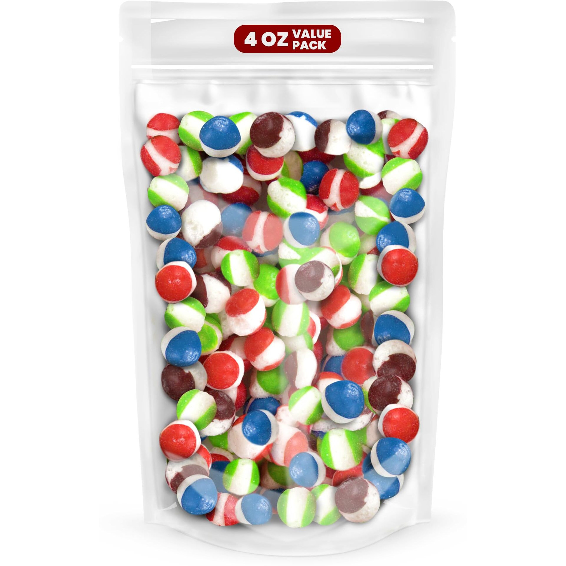 Premium Freeze Dried Candy (4 Oz) Wild Berry Flavored Freeze Dried Candy, Resealable Bag For Freshness, Freeze Dried Crunchy Candies Wildberry, 4 Ounces Movie Night Snacks,