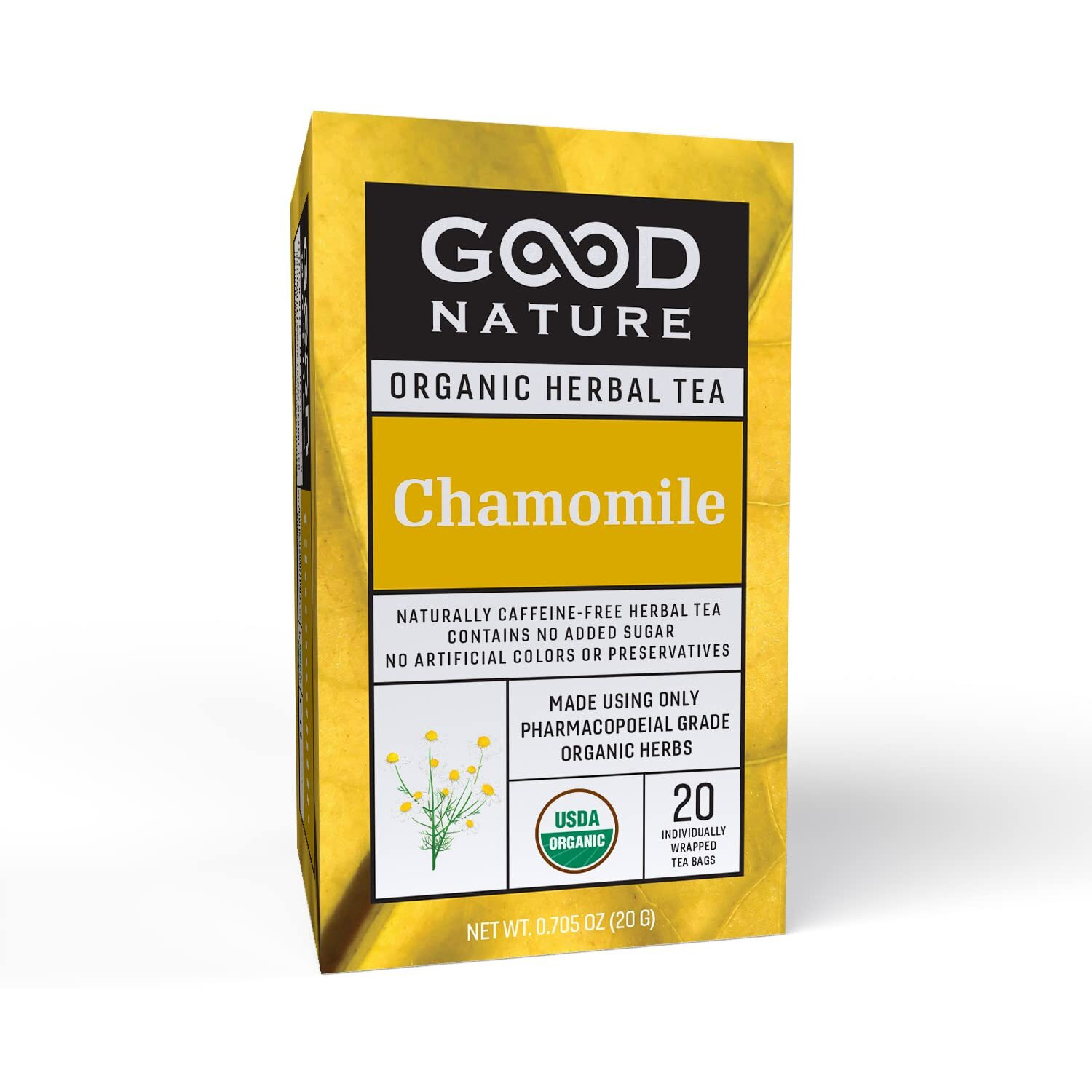 Good Nature Organic Chamomile Tea, 0.71 Ounce