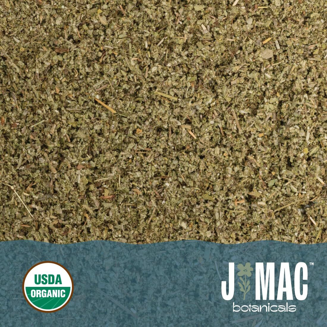 J Mac Botanicals, Organic Rubbed Sage (4 Oz), Certified Organic Dried Sage Leaf, Rubbed. Sage Herb Seasoning Excellent For Sausage Making, Fresh Dry Sage Leaves, Freshest Albanian Harvest