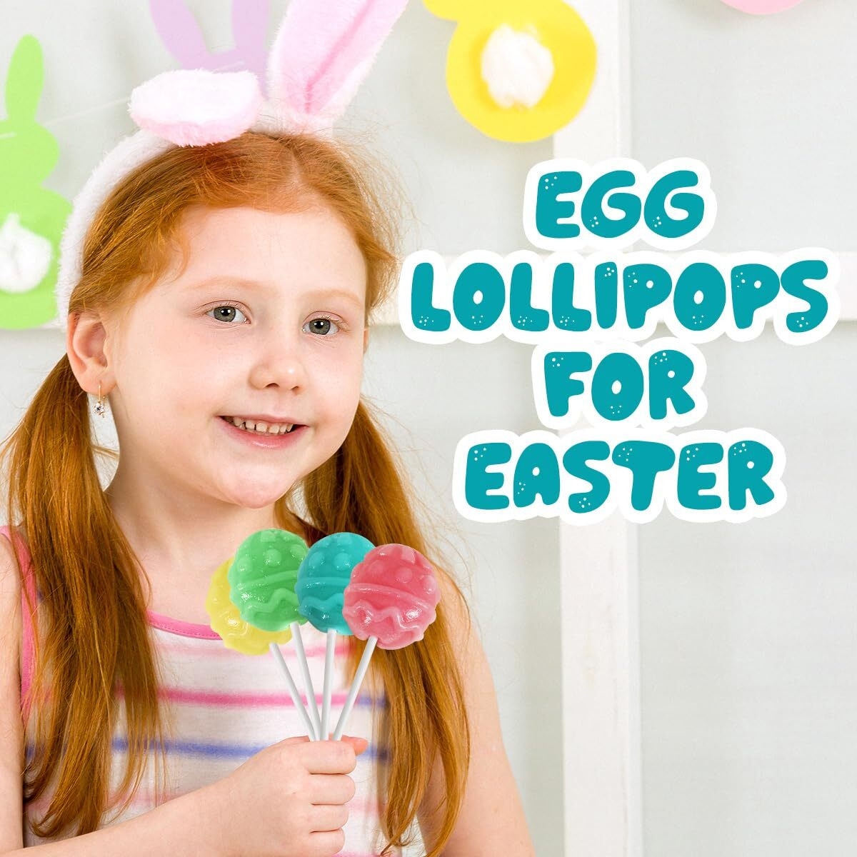Easter Egg Lollipops Treats For Kids, School And Party Favor Bag Fillers - Bulk Easter Candy Individually Wrapped Easter Suckers For Easter Basket Stuffers And Spare Time Indulgence, 16 Count