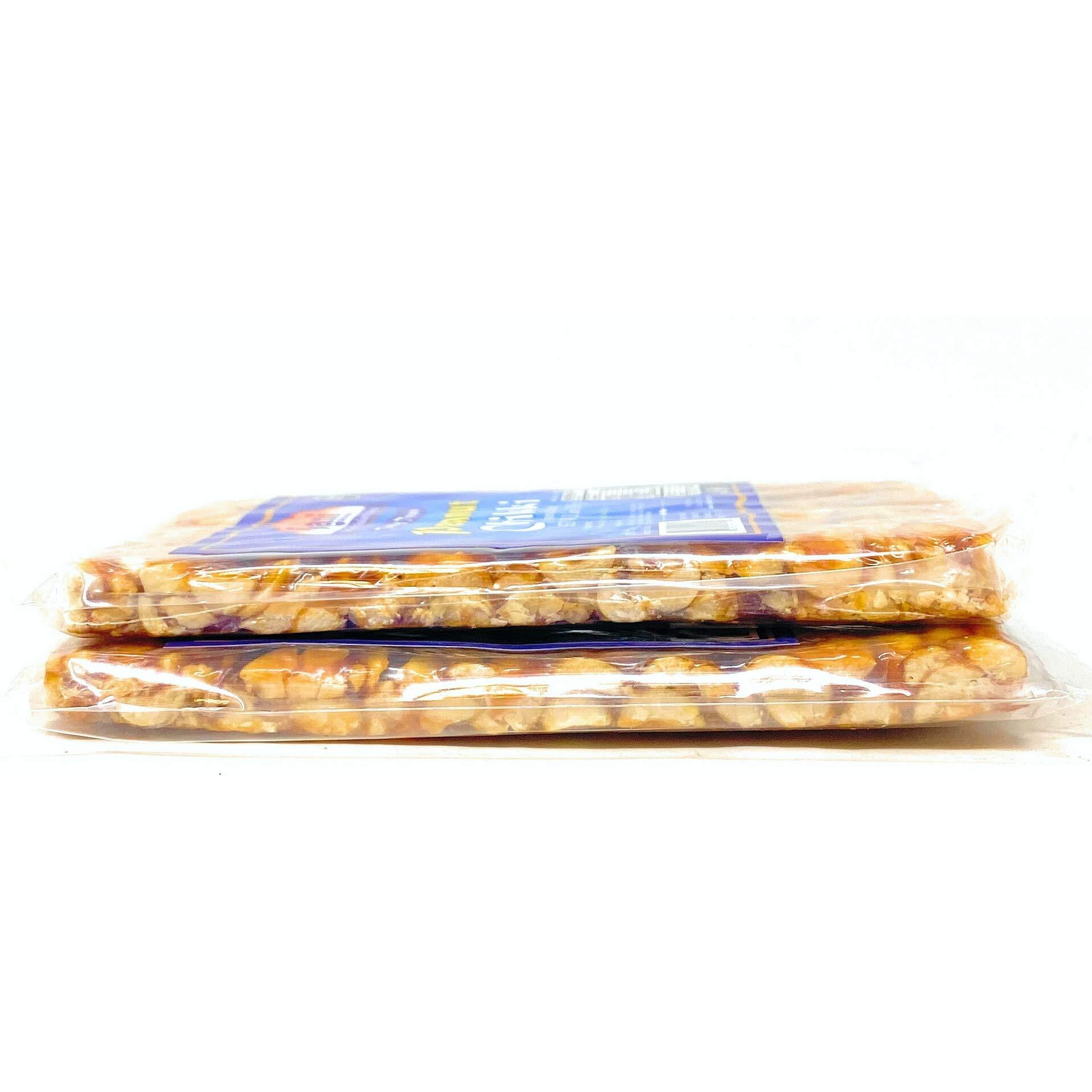 Rani Peanut Chikki (Brittle Candy) 3.5Oz (100G) X Pack Of 2 ~ All Natural | Vegan | No Colors | Gluten Friendly | Indian Origin
