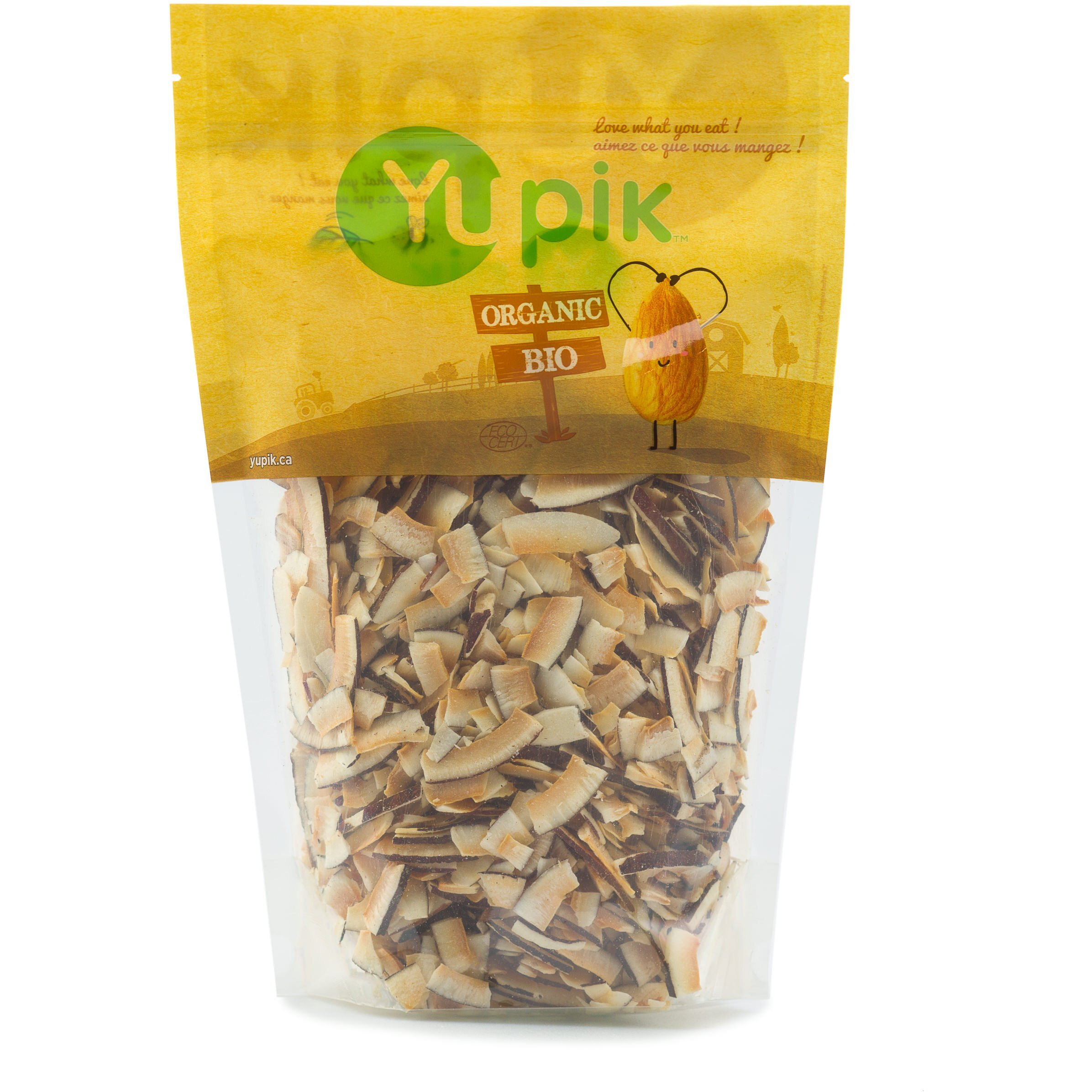 Yupik Organic Toasted Smiles, Coconut 35.2 Ounce