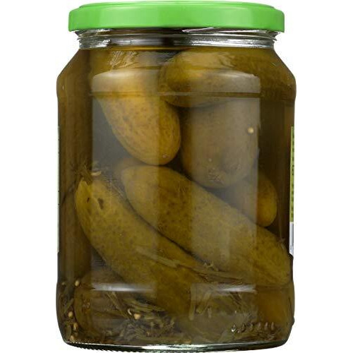 Hengstenberg Crunchy Pickles Jar, 24.3 Fz