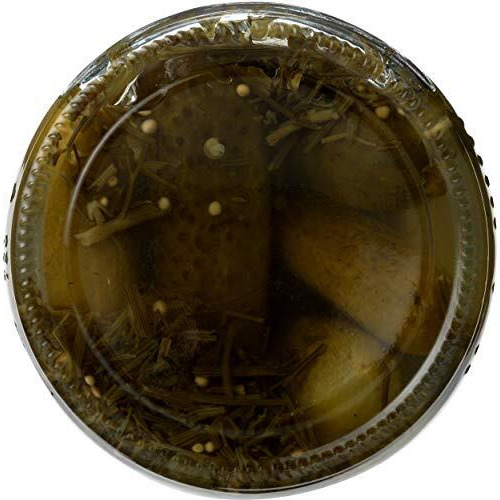 Hengstenberg Crunchy Pickles Jar, 24.3 Fz