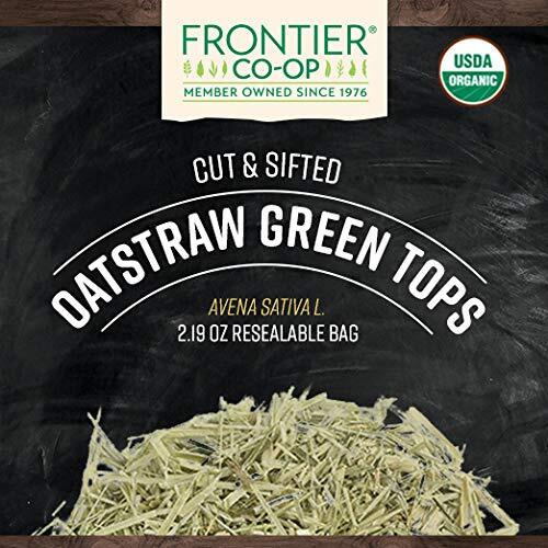 Frontier Co-Op Organic Cut & Sifted Oatstraw Green Tops 2.19Oz