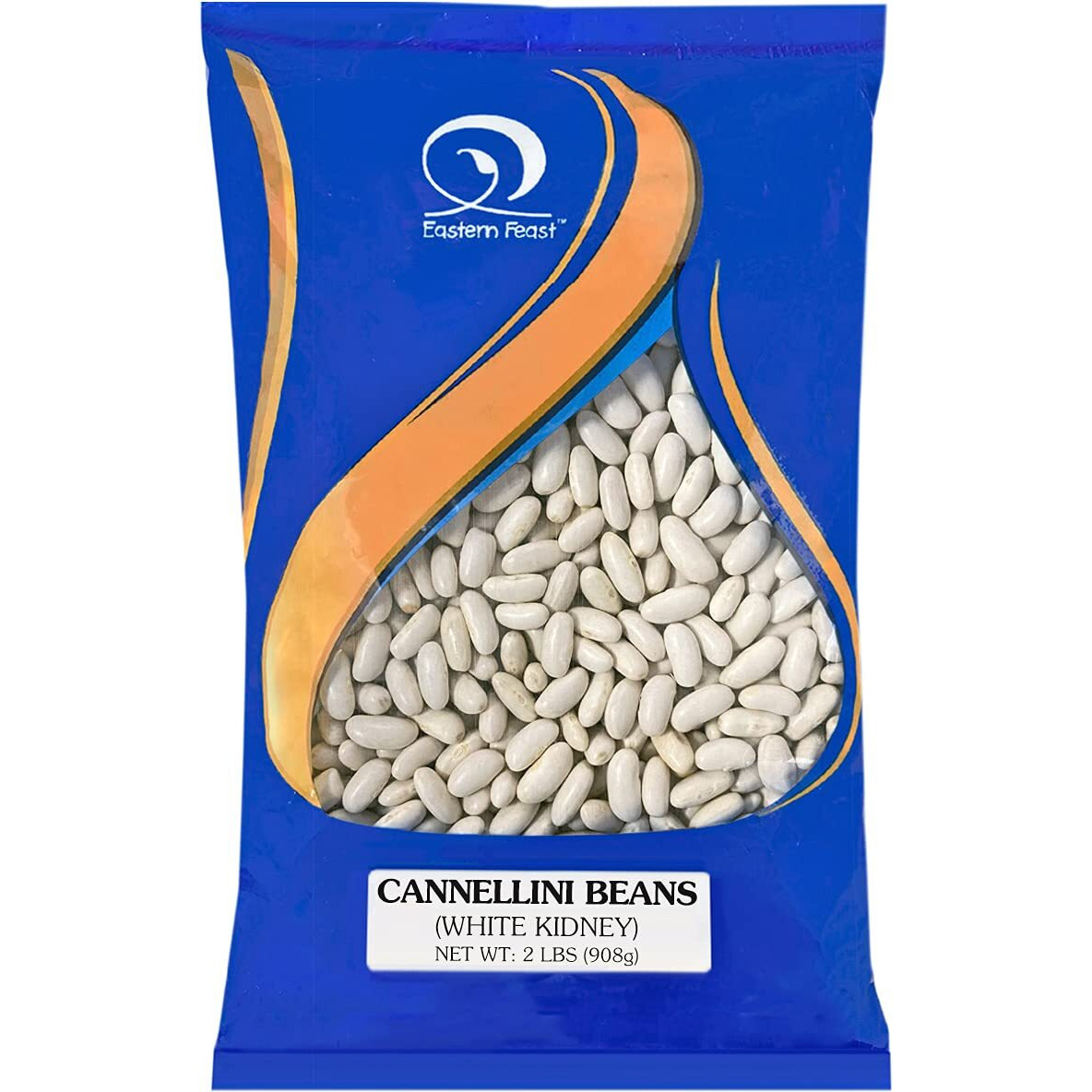 Eastern Feast - Dry Cannellini Beans, 2 Lb (908G)