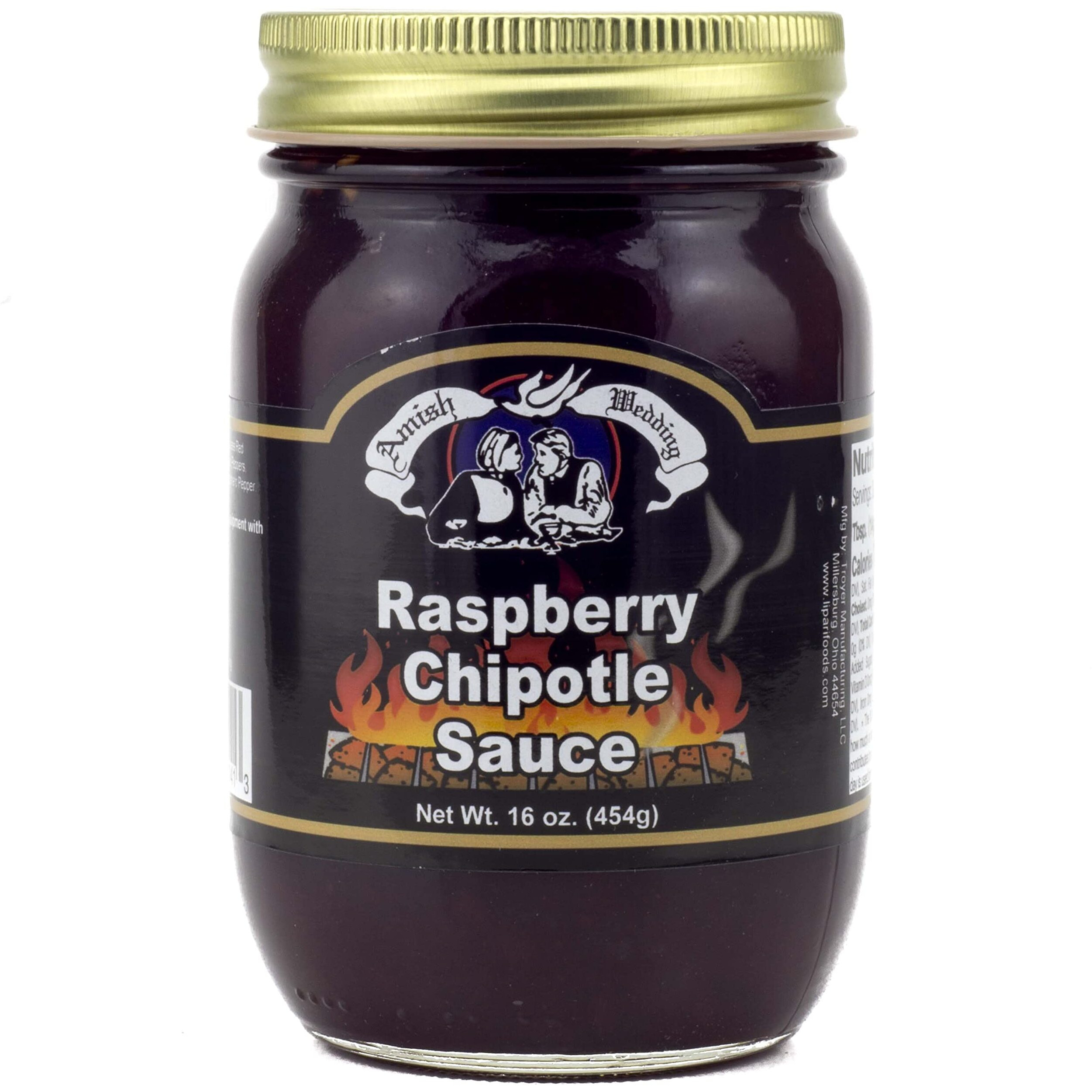 Amish Wedding Raspberry Chipotle Sauce 16Oz (Pack Of 2)
