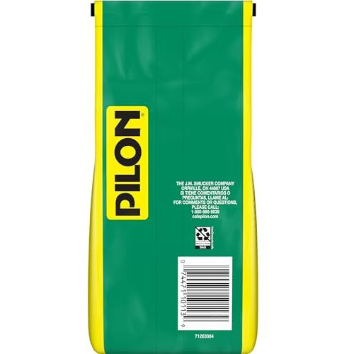 Pilon Decaf Espresso Coffee, 10 Ounce
