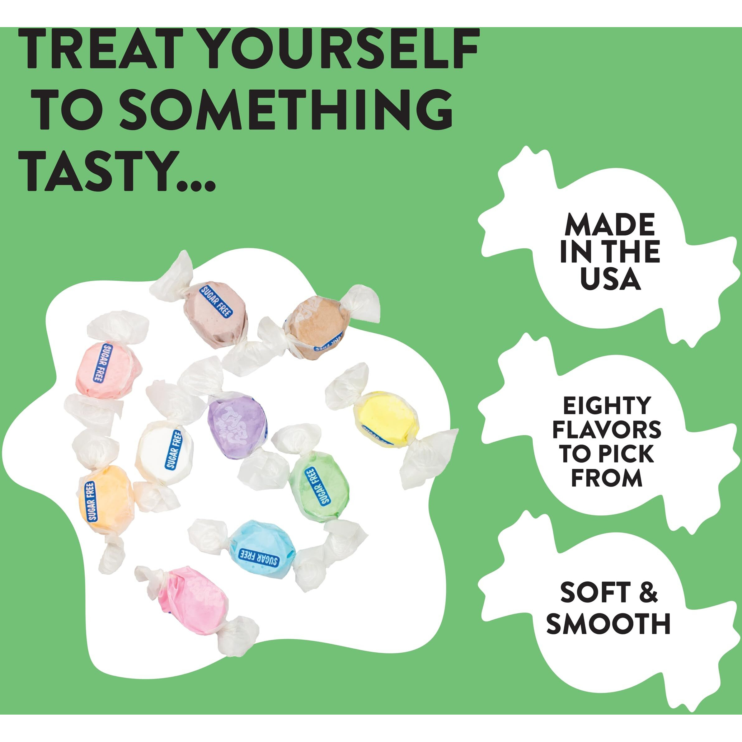 Taffy Town Sugar Free Candies, Lite, 5.0 Pound