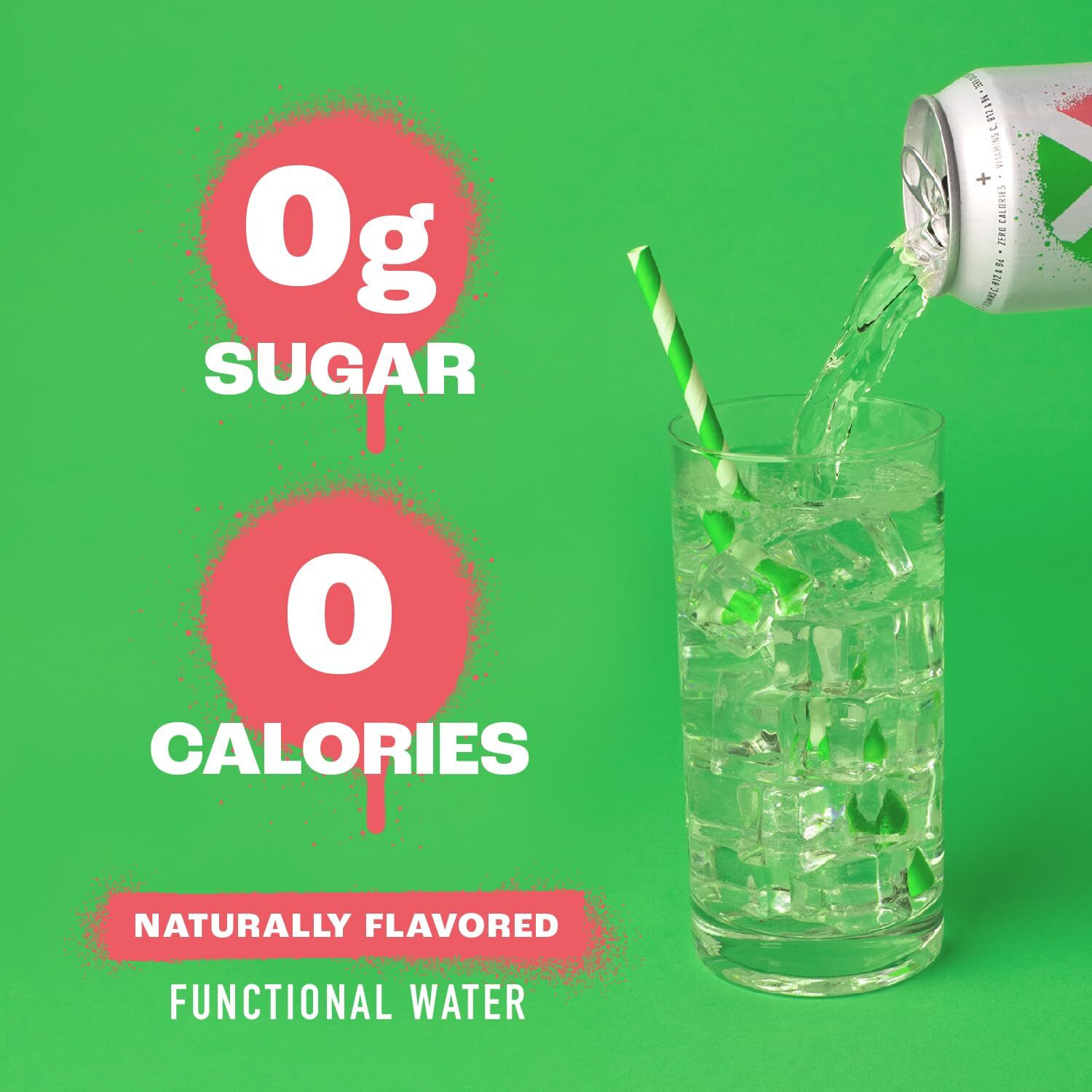 Yesly Hydrating Electrolyte Vitamin Water, 16 Fl Oz - Zero Sugar, Zero Calorie Water With Vitamins C, B12 & B6 And No Artificial Sweeteners - Kiwi Strawberry (Pack Of 12)