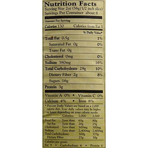 B&M Brown Bread, Raisin, 16 Ounce (Pack Of 12)