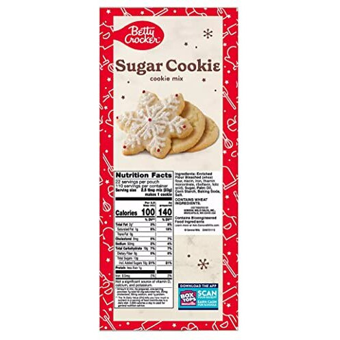 Betty Crocker Sugar Cookie Mix, 17.5 Oz - 5 Count (Pack Of 1)
