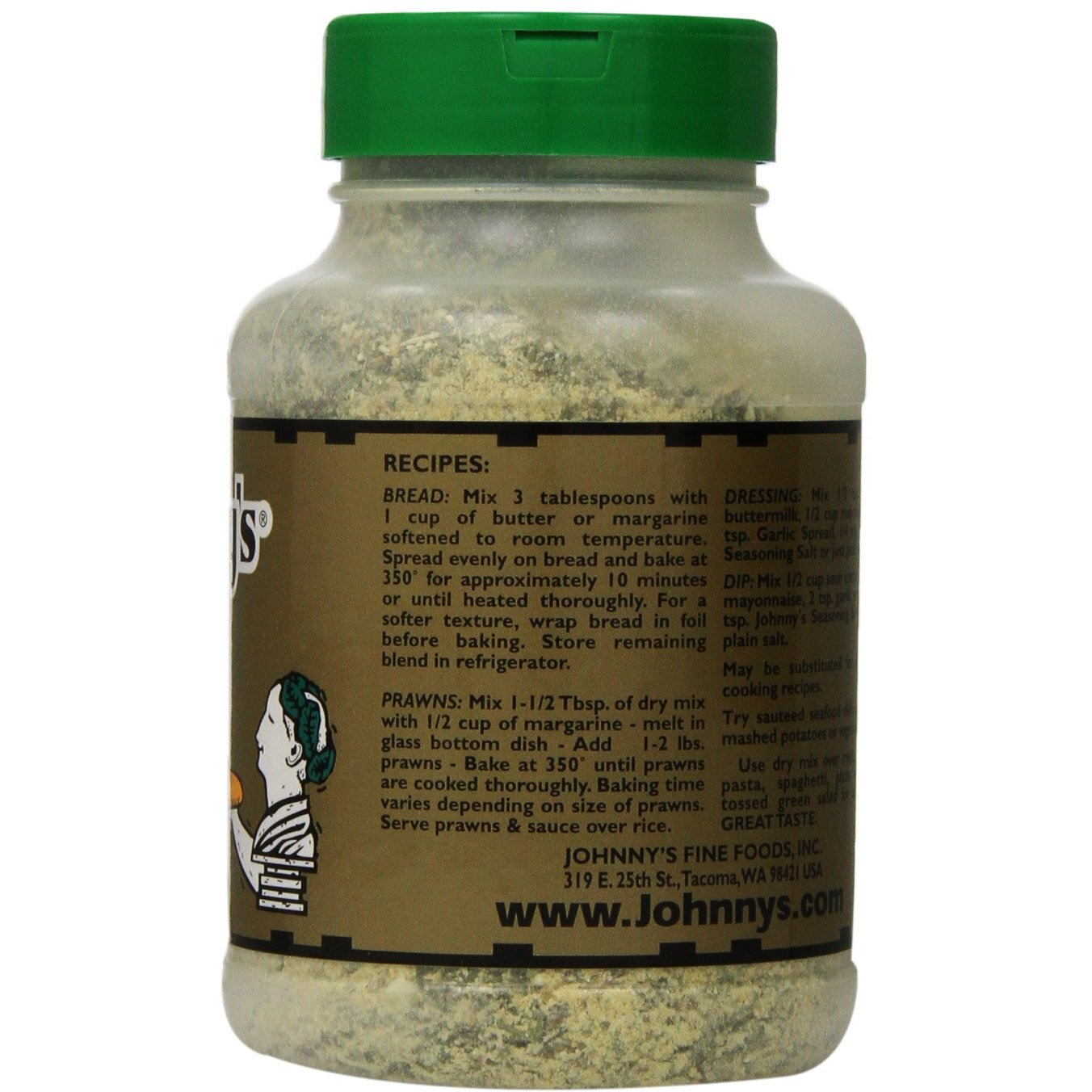 Johnny's Garlic Spread And Seasoning, 18 Oz