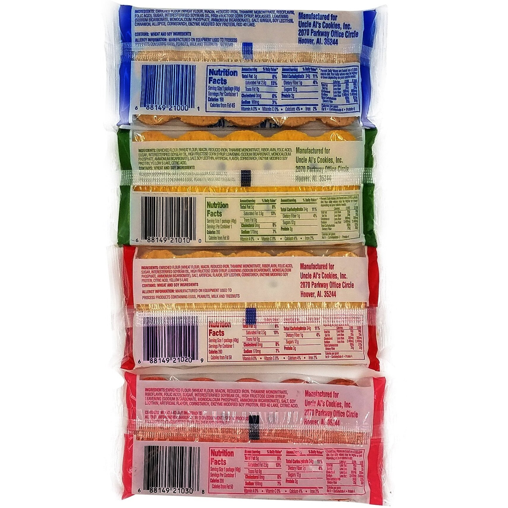 Uncle Als Stage Planks Bulk Variety Pack (Original, Banana, Lemon, And Strawberry)