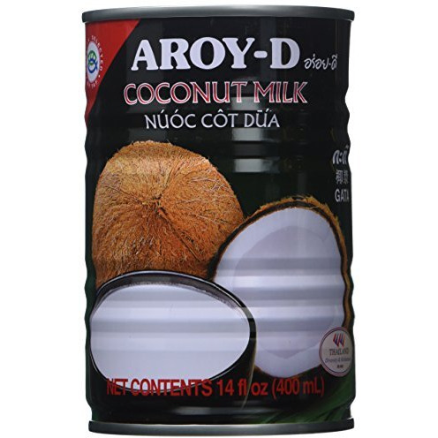 Aroy-D Coconut Milk 13.5 Oz Can (Pack Of 6)