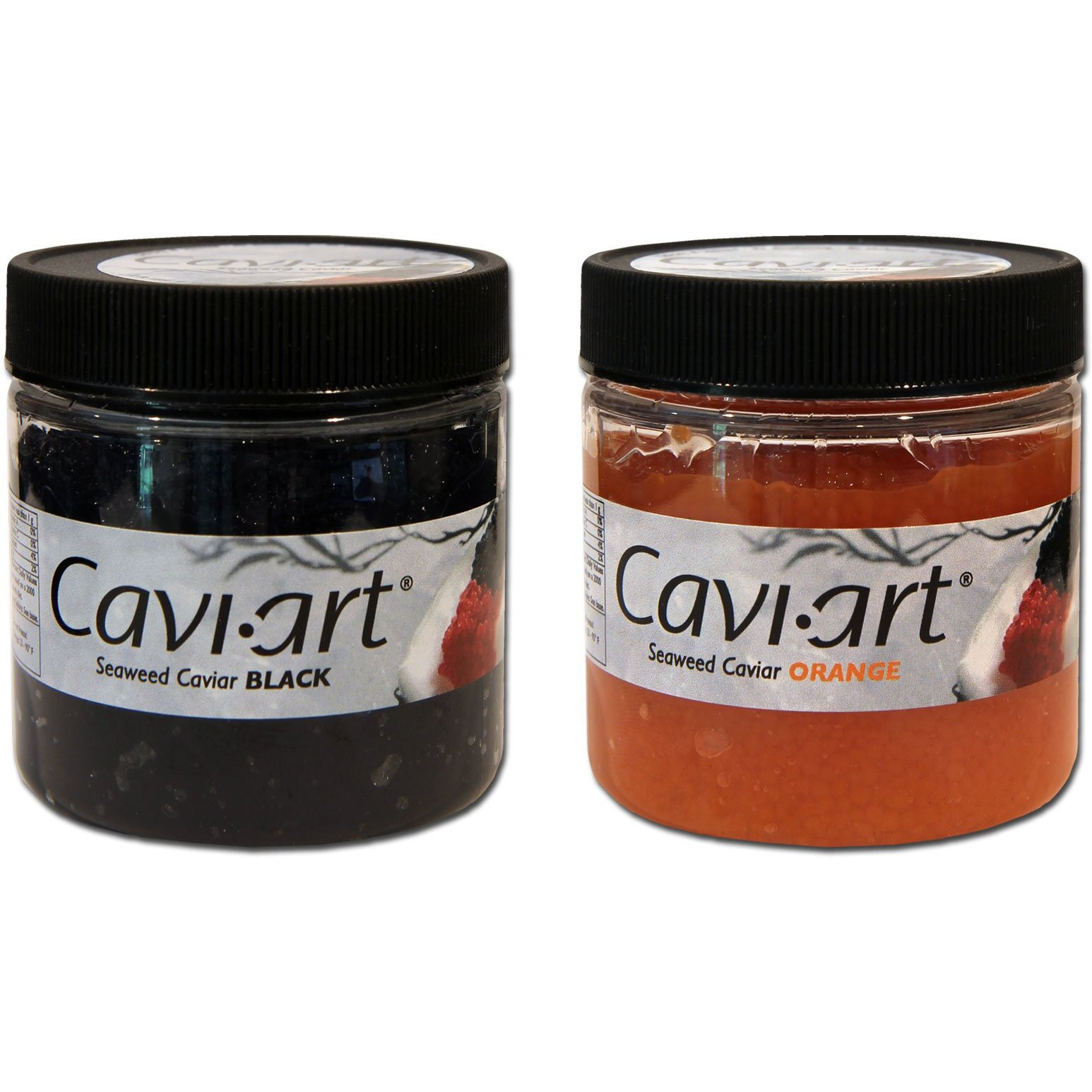 Cavi-Art - Vegan Seaweed Caviar - 2-Flavor Combo Pack
