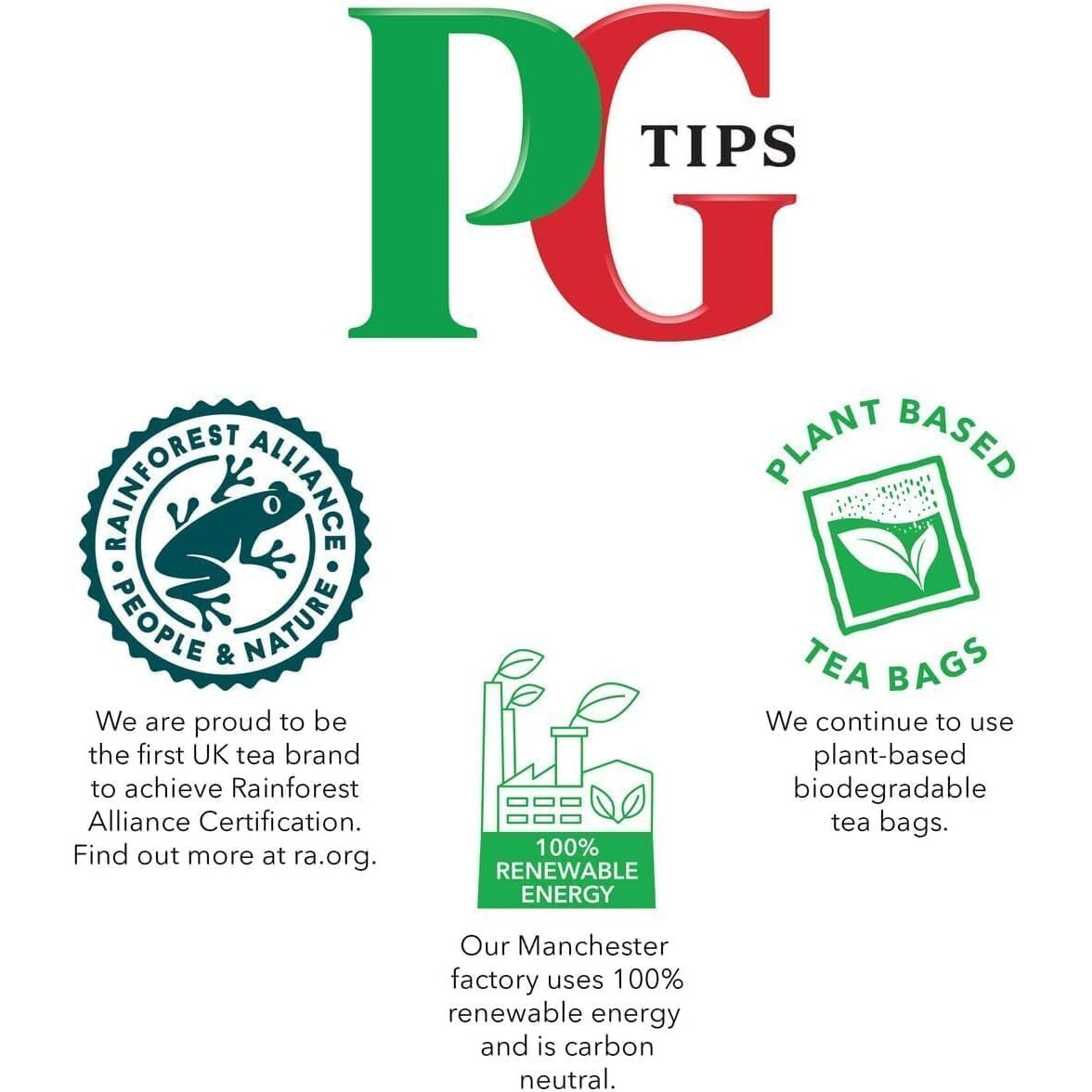 Pg Tips Tea Bags, 240 Count, Pack Of 2