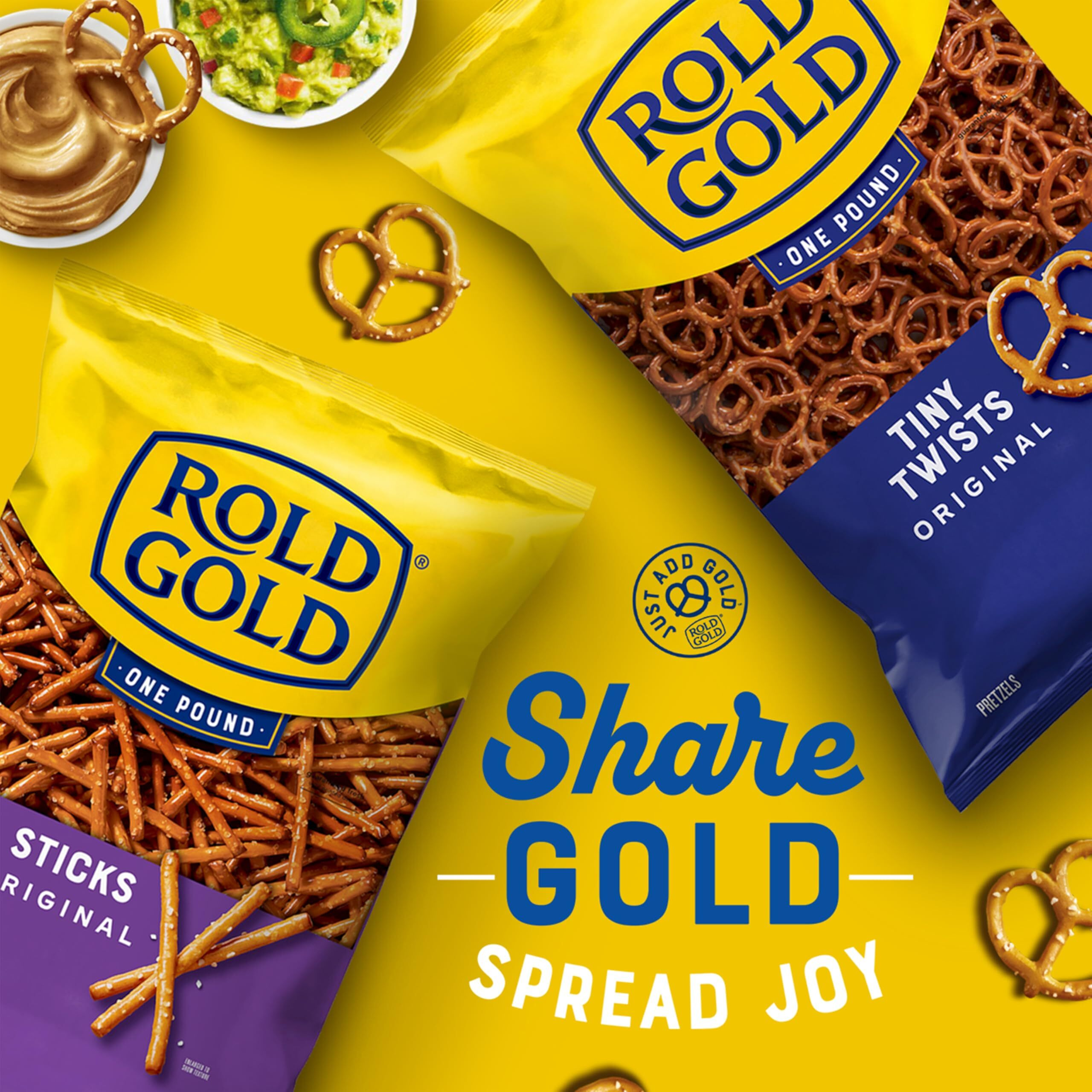 Rold Gold Pretzels, Sticks, 1 Ounce (Pack Of 40)
