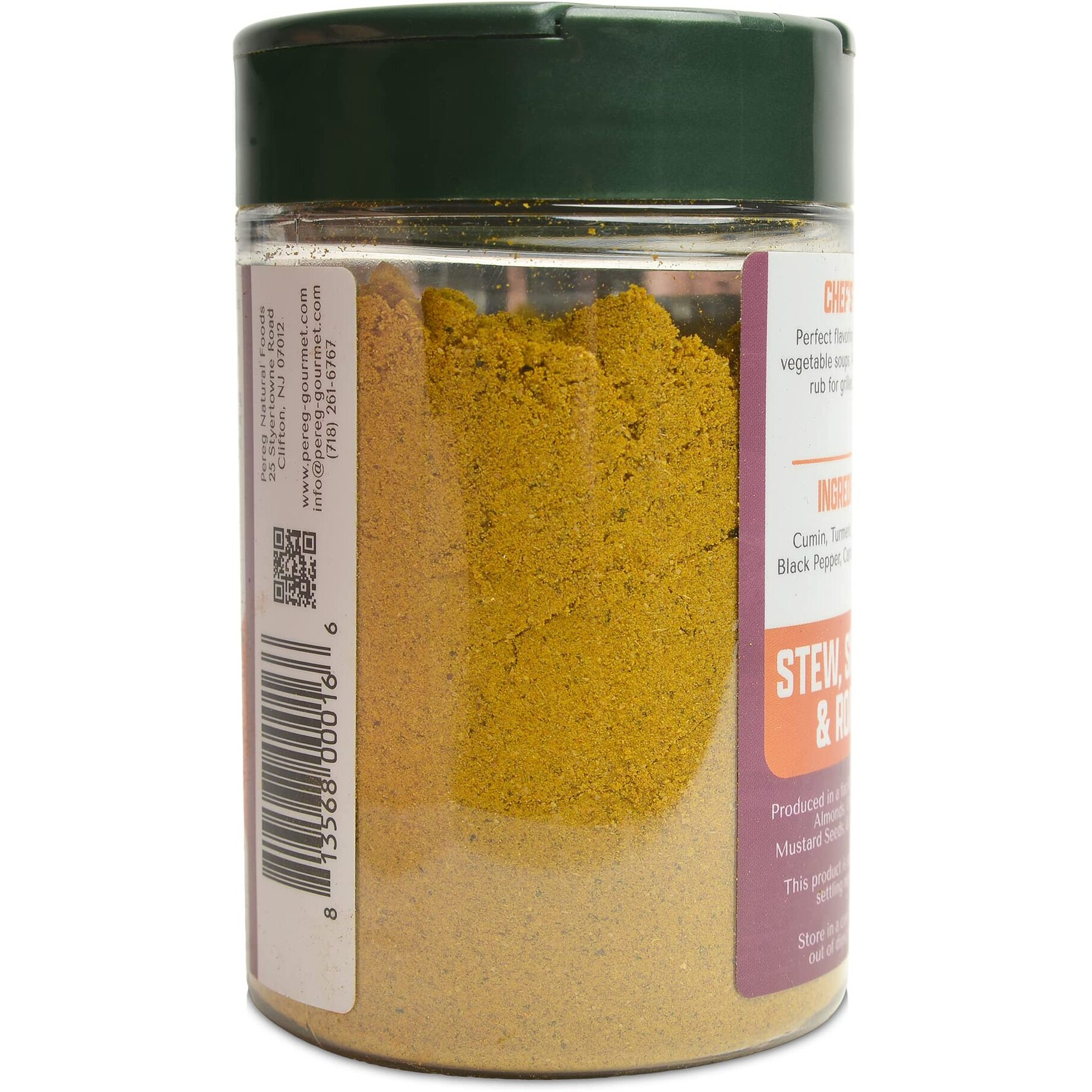 Pereg Mixed Hawaij Soup Spice Mix (4.25 Oz) - Contains Cumin, Turmeric, Black Pepper, Cardamom And Clove - Broths, Chicken Soup & Meat Seasoning - Non-Gmo, Non-Irradiated, No Salt, Low Sodium