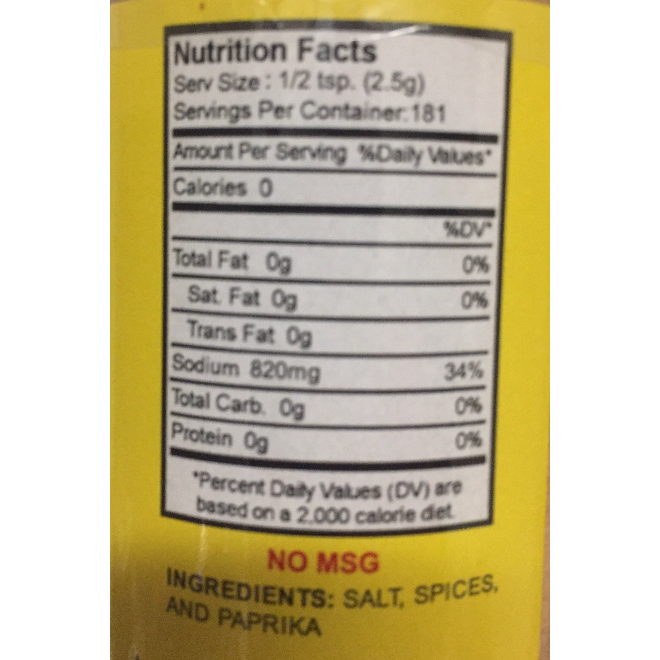 J.O. Crab Seasoning 2 16 Ounce