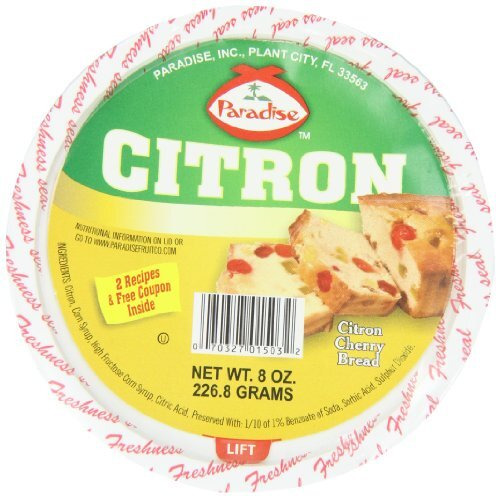 Paradise Diced Citron, 8 Ounce