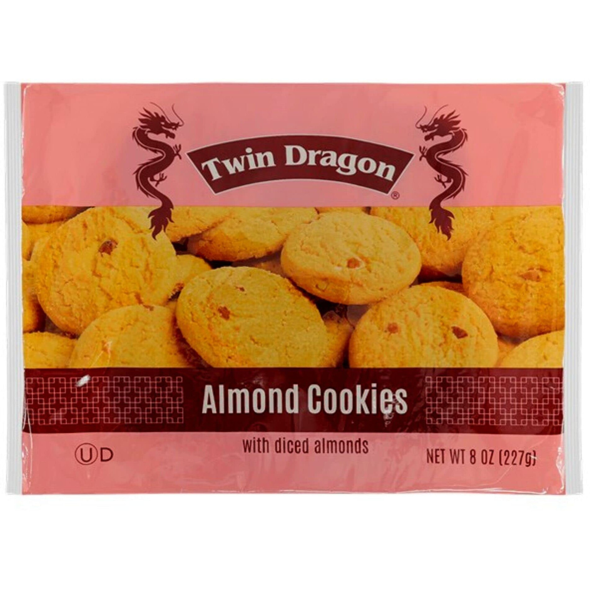 Twin Dragon Almond Cookies, 8 Oz (Pack Of 2)