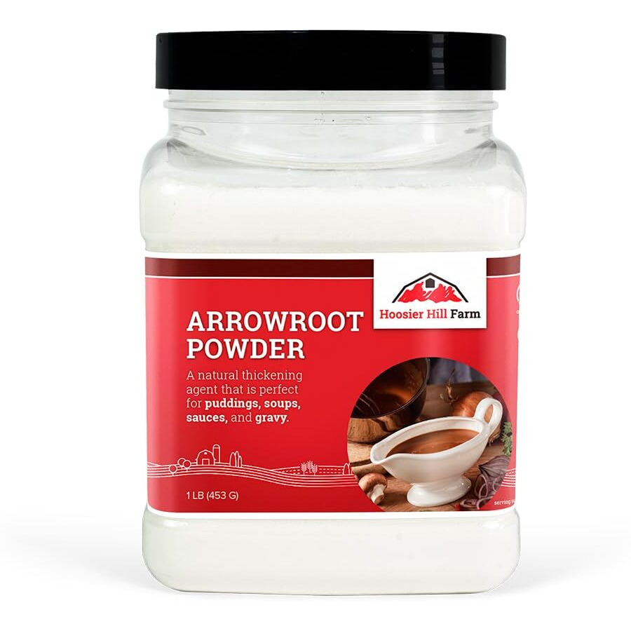 Hoosier Hill Farm Premium Arrowroot Powder, 1Lb (Pack Of 1)