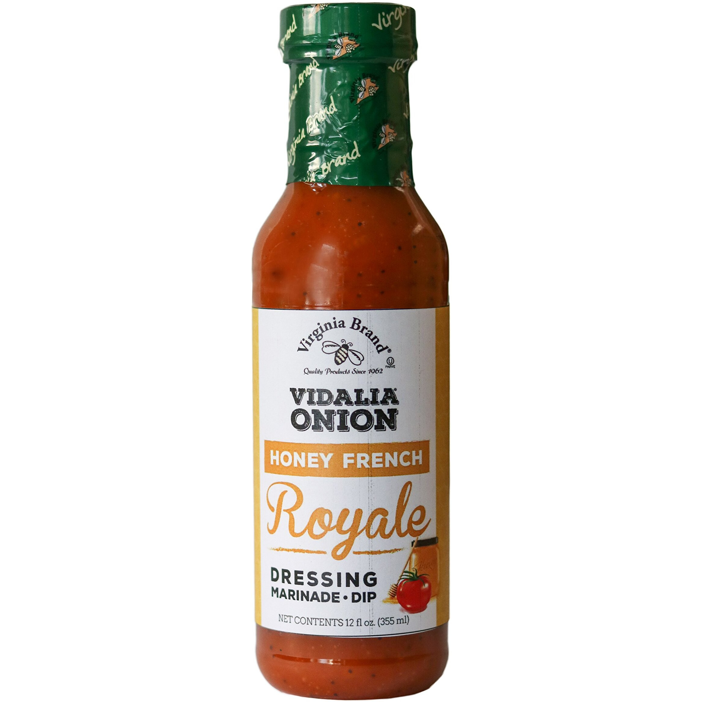 Virginia Brand Vidalia Onion Honey French Royale Salad Dressing , 12 Ounce Bottle (Pack Of 6), 12 Fl Oz (Pack Of 6)