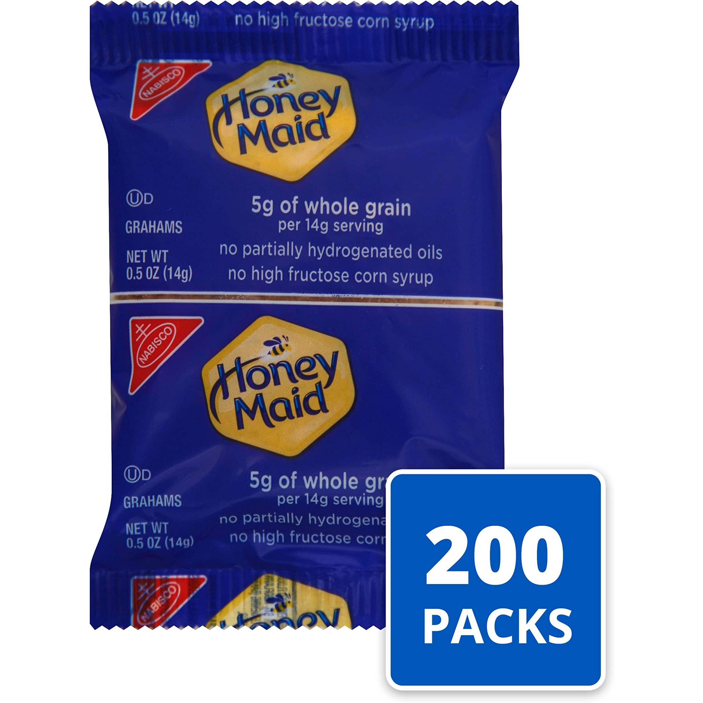 Honey Maid Graham Crackers, 200 - .5 Oz Snack Packs