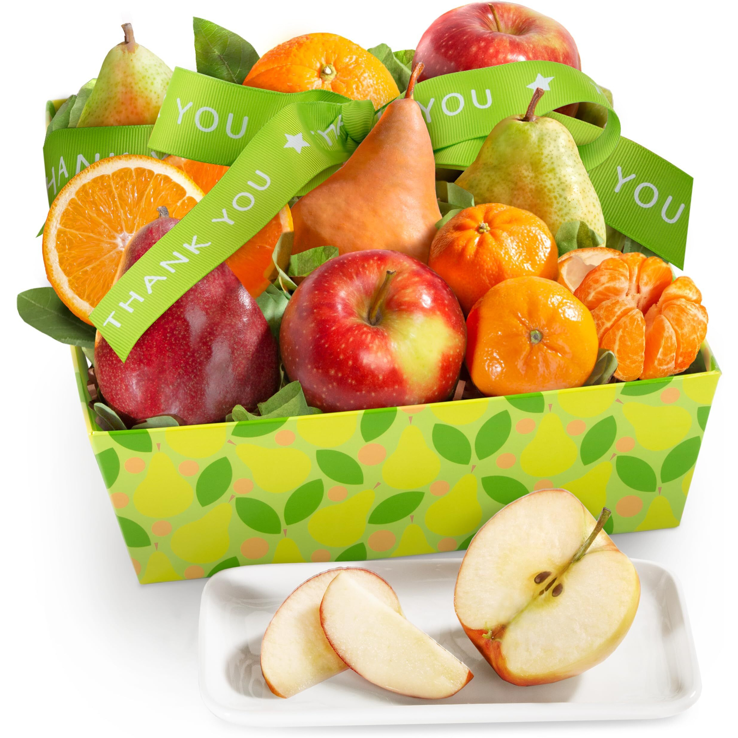 A Gift Inside Thank You Fruit Favorites Basket