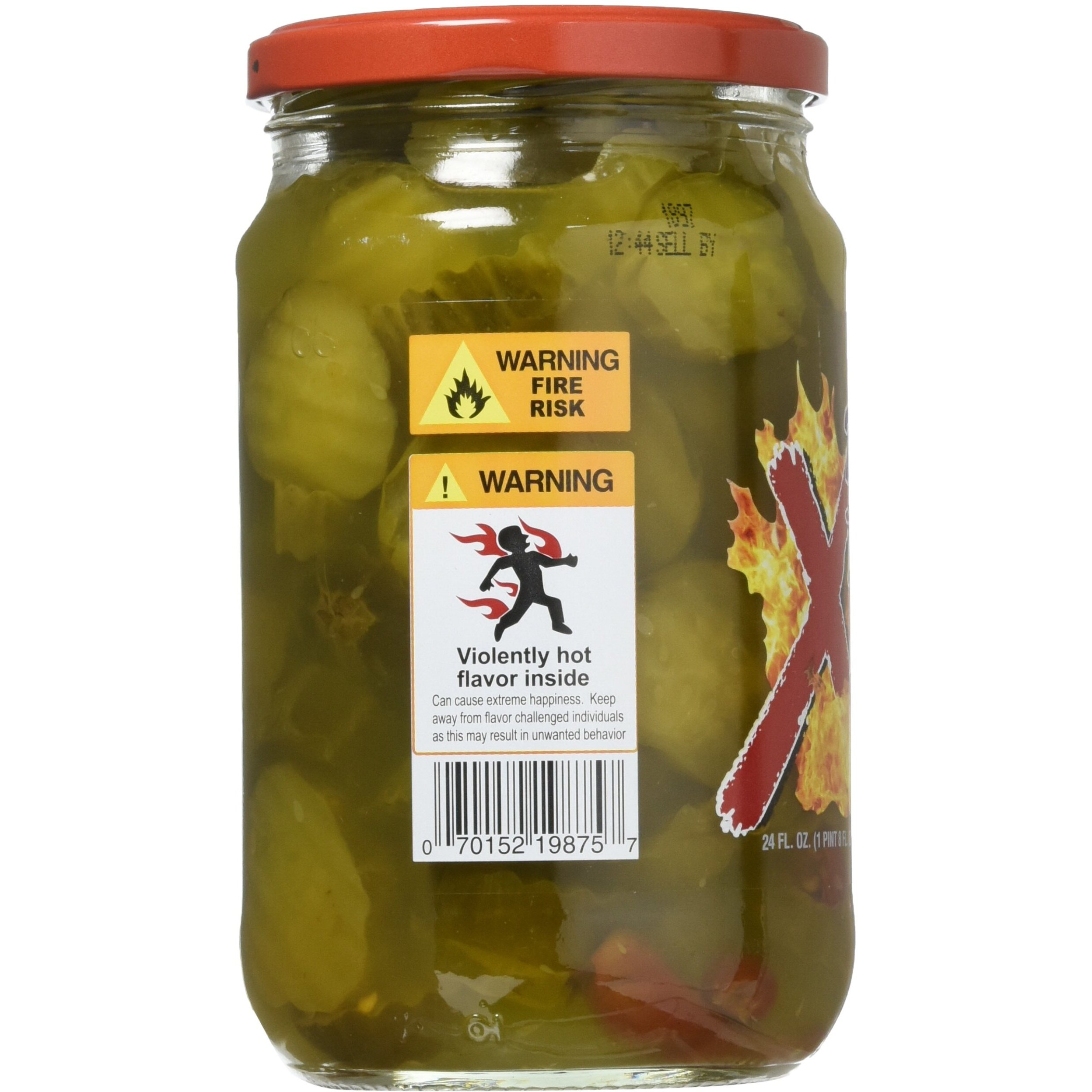 Best Maid Xtreme Hot Pickle Bitez 24Oz Jar (Pack Of 2)