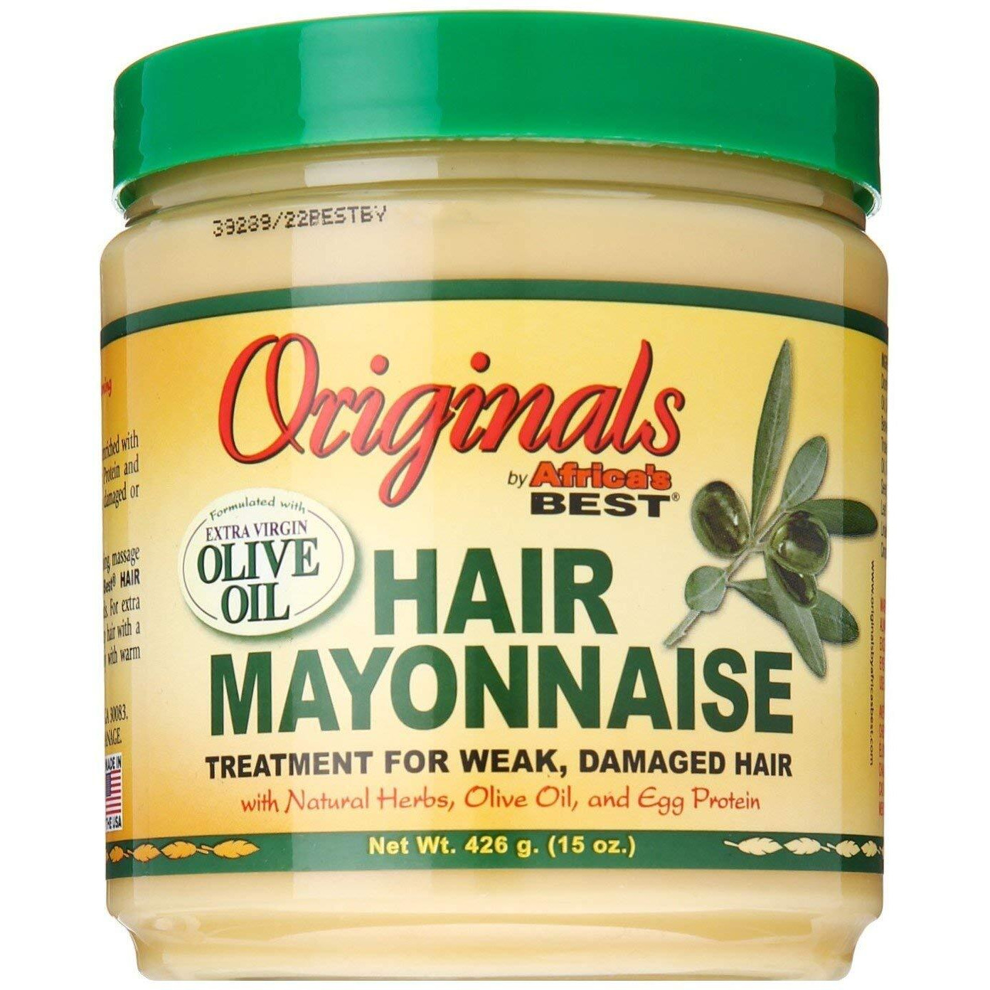 Africa's Best Organics Hair Mayonnaise, 15 Oz - Pack Of 3