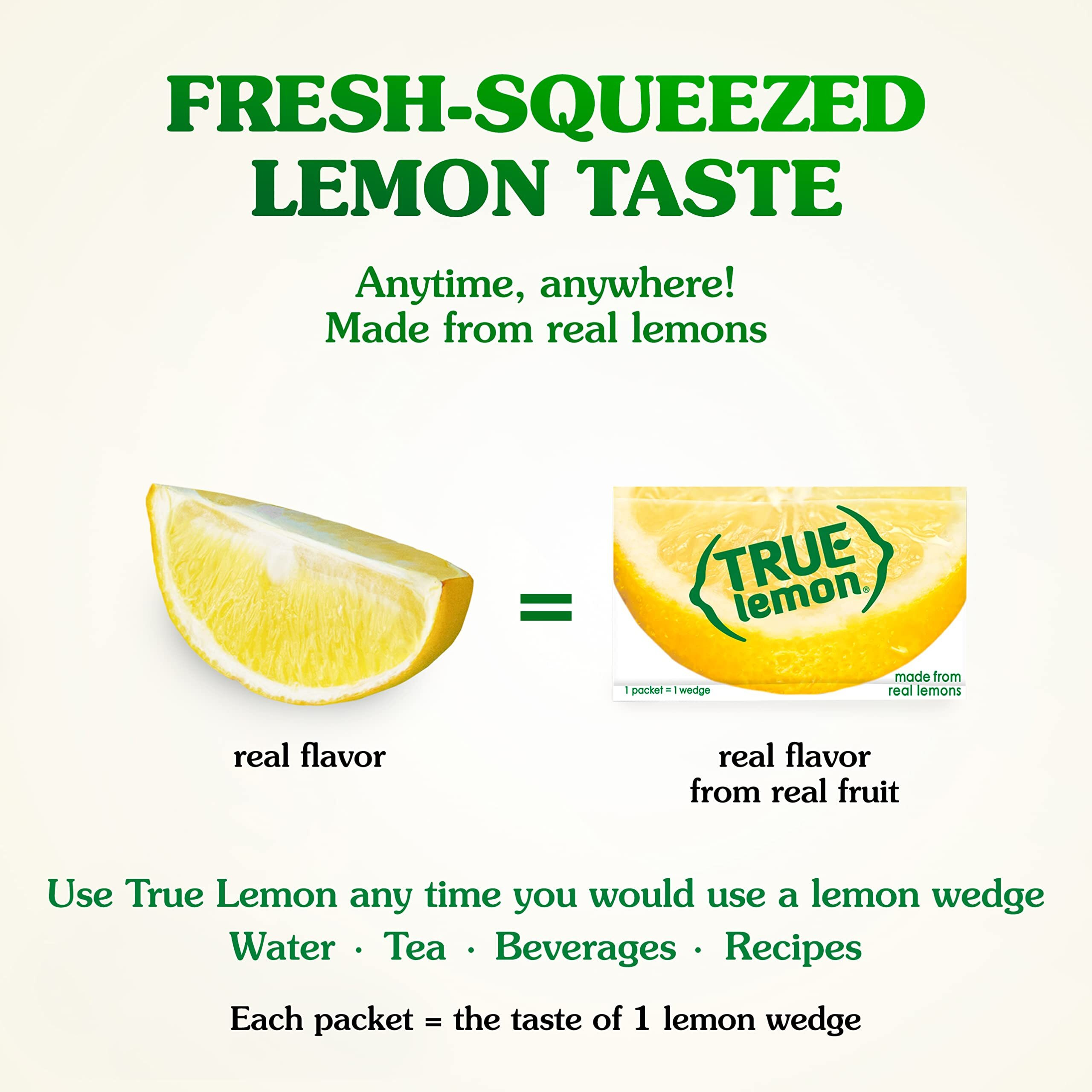 True Lemon Water Enhancer Packets - Sugar-Free, 0 Calorie Drink Mix With Real Lemon Flavor (Bulk Pack Of 500)