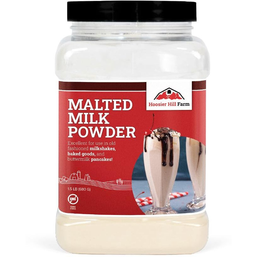 Hoosier Hill Farm Malted Milk Powder, 1.5Lb (Pack Of 1)