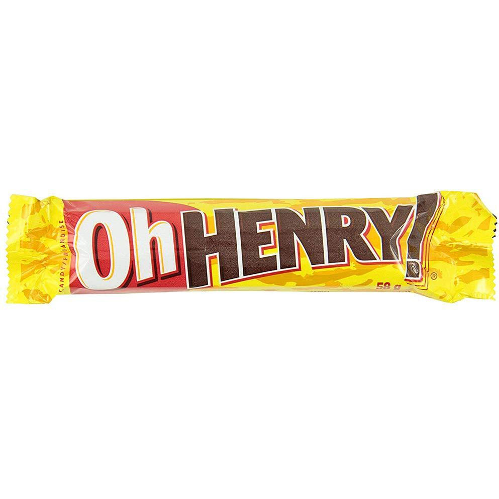 Candylab Oh Henry Chocolate Candy Bars, Caramel, 32.64 Ounce
