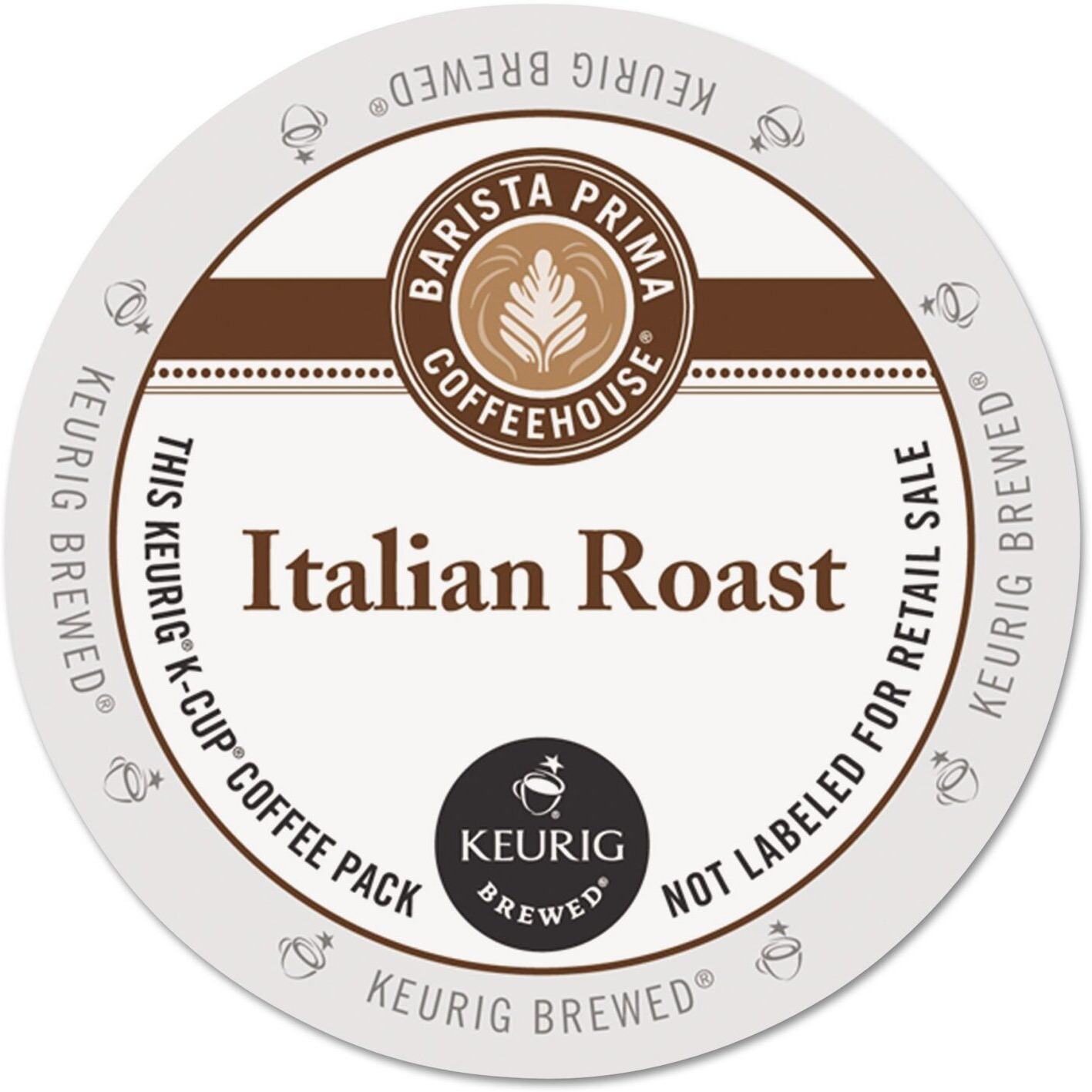 Barista Prima Coffeehouse 6614 Italian Roast K-Cups Coffee Pack, 24/Box