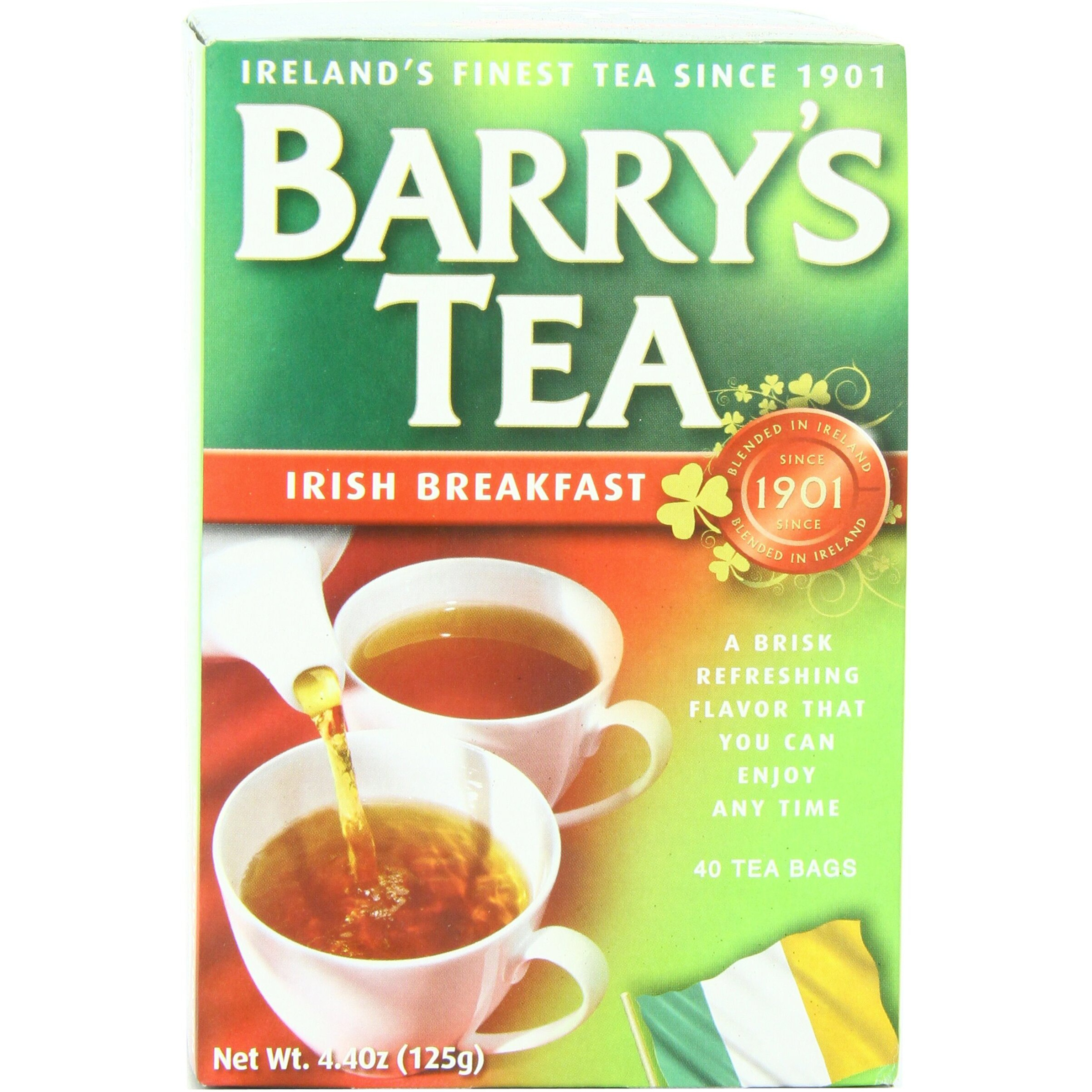 Barry's Tea Bags, Irish Breakfast, 40 Count