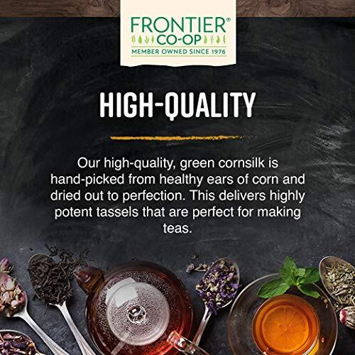 Frontier Co-Op Cornsilk, 1Lb Bulk Bag | Cut & Sifted Dried Corn Silk Husk Herb | Pure & Natural | Ideal For Cornsilk Tea, Soups, & Herbal Uses, Kosher